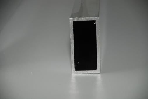 Vierkantrohr AlMgSi0,5 F22 (6060) Maße: 80 x 50 x 2 mm 