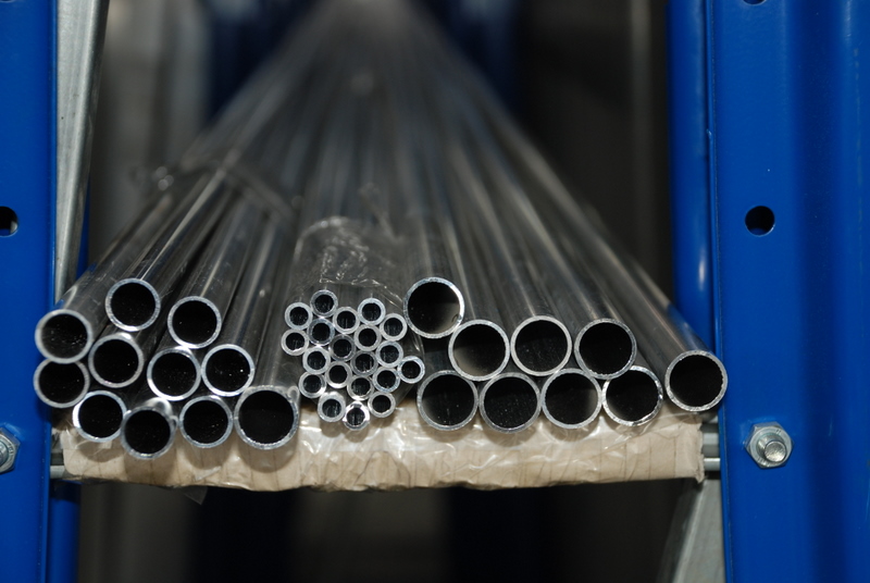 12 Stück B&T Metall Aluminium Rundrohr roh Länge ca Ø 6,0 x 1,0 mm | Konstruktionsrohr Alu AlMgSi0,5 F22 Hohl-Profil 0,5 m unbehandelt EN-AW 6060 